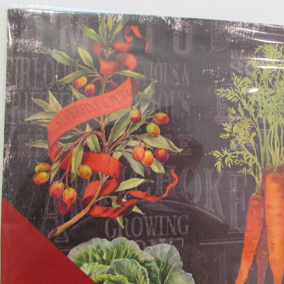 CounterArt 'Chalkboard Veggies' Premium Disposable Paper Placemats New - Picture 5 of 11